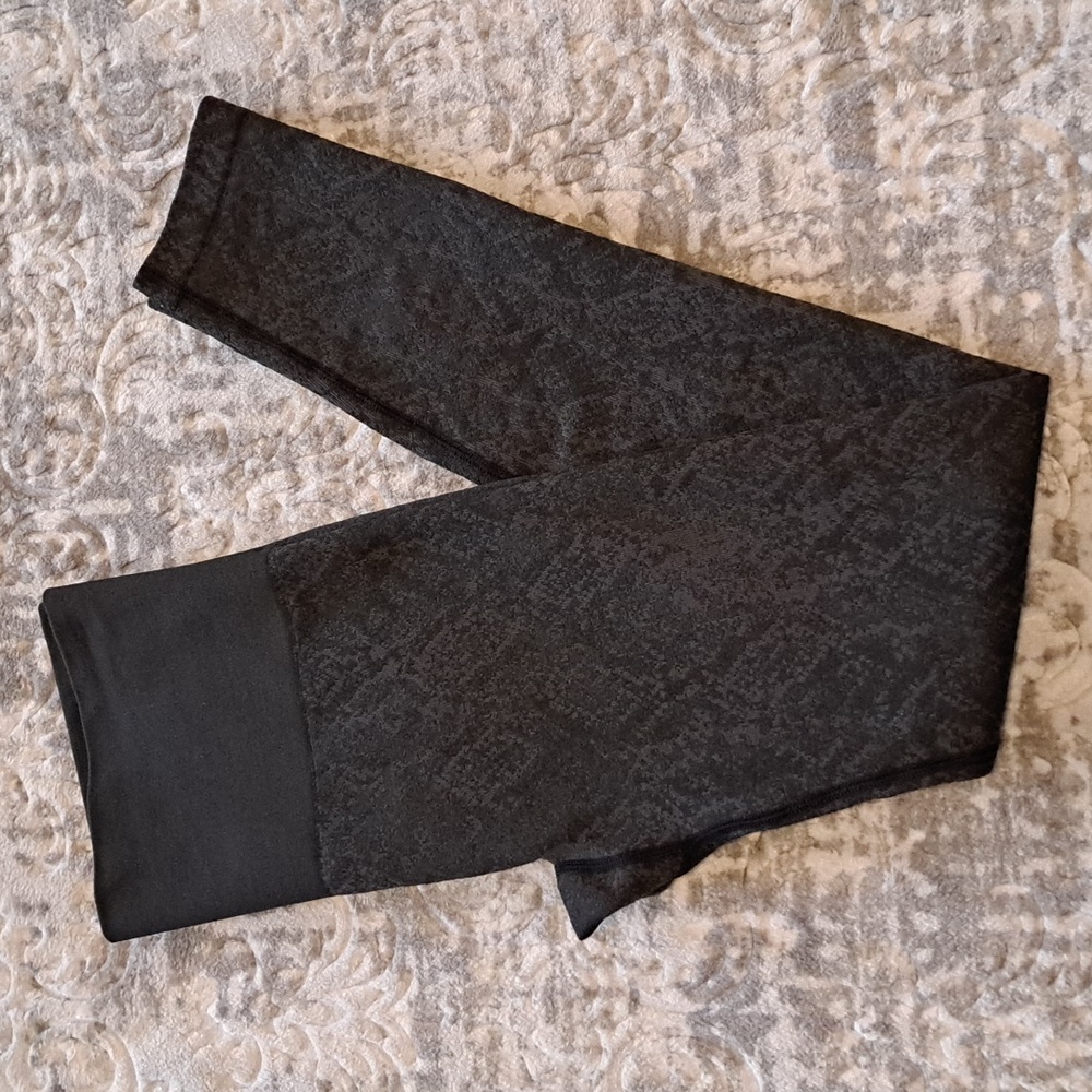 Soma | Black Jacquard Slimming Legging